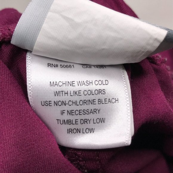 Barco Greys Anatomy Womens Scrub Pants Medium Purple Pull On Bottoms Pockets - Picture 14 of 15